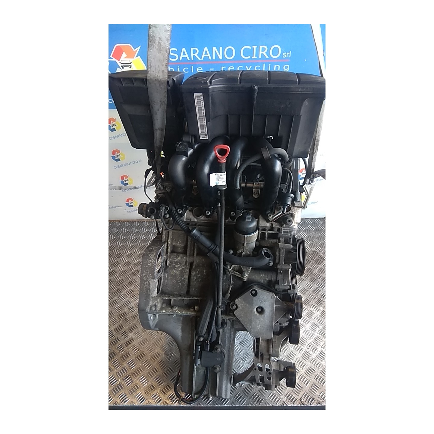 MOTORE COMPL. 017 MERCEDES-BENZ CLASSE A LUNGA (V168) (03/01-0 166990 A1660106100