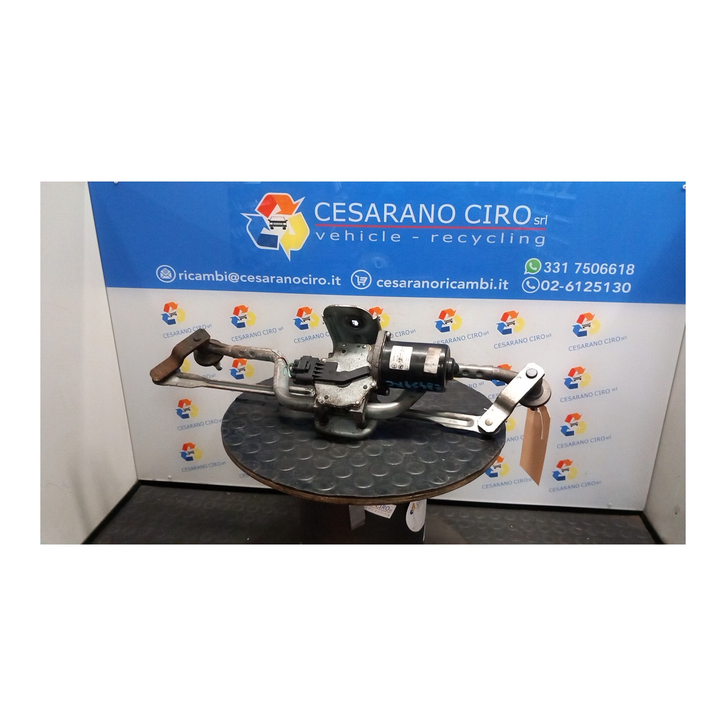 MECCANISMO TERGIPARABREZZA CON MOTORINO 063 FIAT SCUDO (3H) (01/07-12/16-) RHK 1400456480