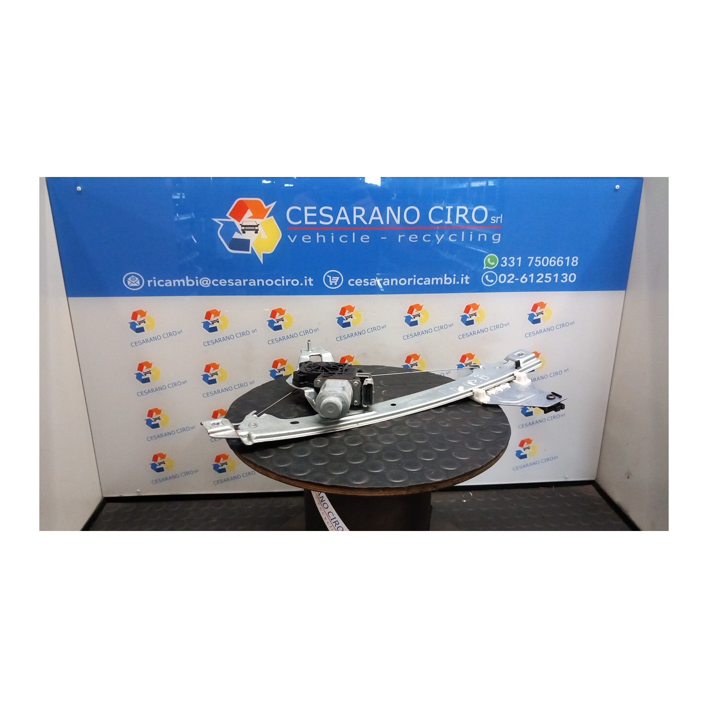 ALZACRISTALLO ELETTR. PORTA POST. C/MOTORINO DX. 003 CITROEN C3 2A SERIE (A51) (09/09-06/13 8FP 9224G3