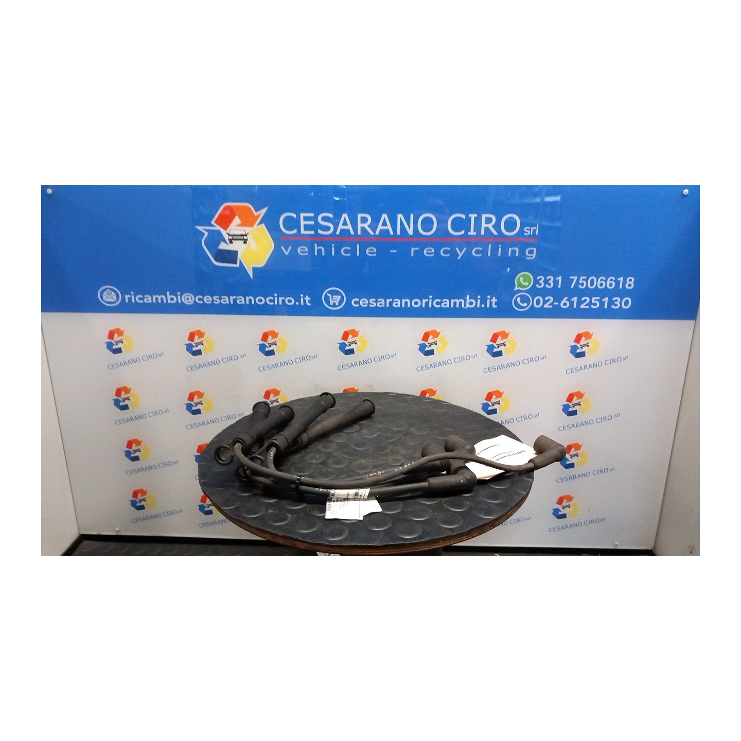 KIT CAVI ACCENSIONE MOTORE 08/10/99- 013 RENAULT TWINGO 1A SERIE (08/98-09/07) D7FF7 7700114549