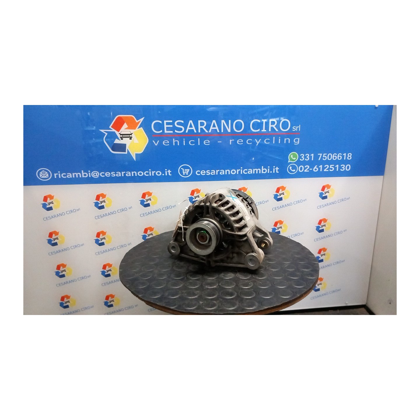 ALTERNATORE 100A 017 OPEL AGILA (H00) (08/03-01/08) Z12XEP 13256929