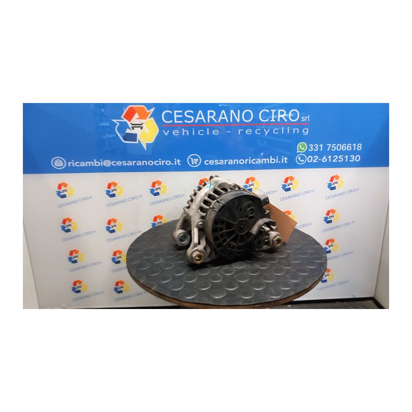 ALTERNATORE 100A 017 OPEL AGILA (H00) (08/03-01/08) Z12XEP 13256929