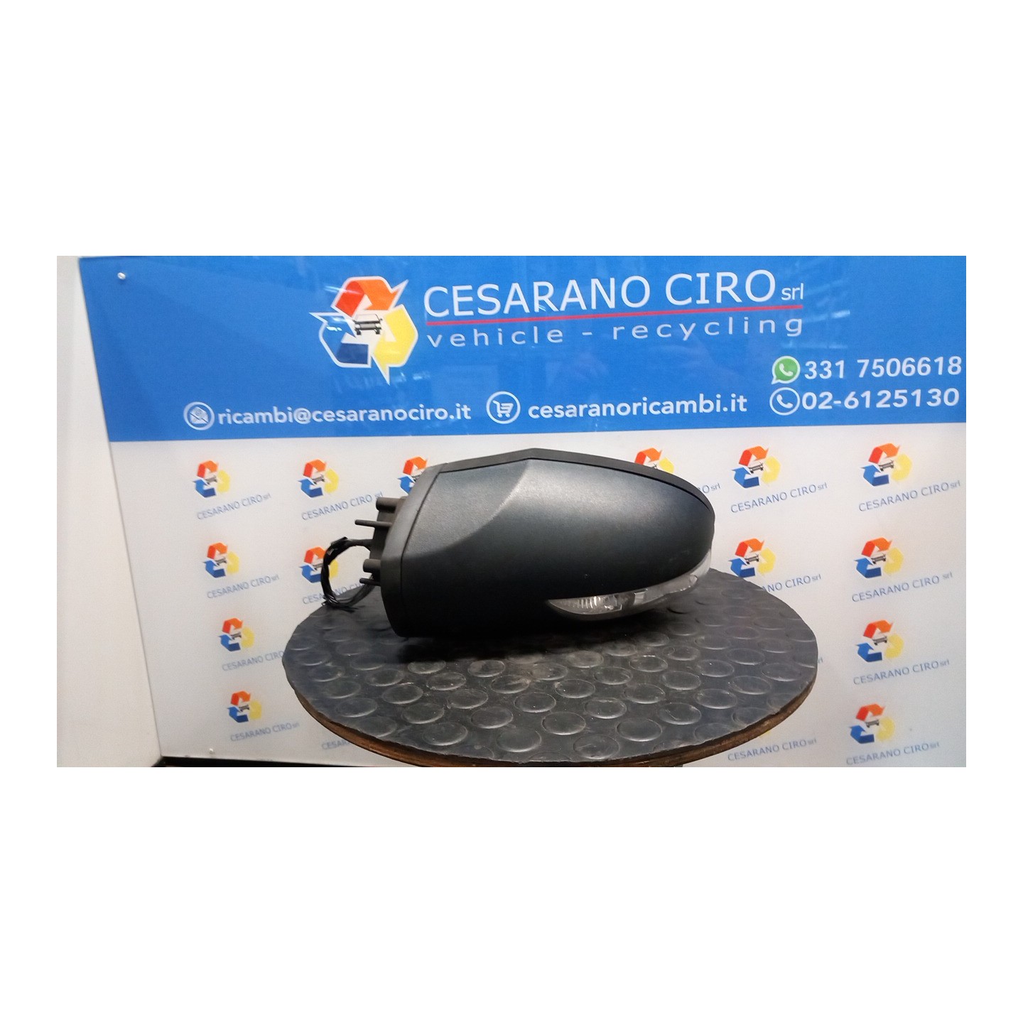 RETROVISORE EST. REGOLAZ. ELETTR. SX 026 MERCEDES-BENZ CLASSE A (W/C169) (07/04-04/13 266920 NB2413013036002SX