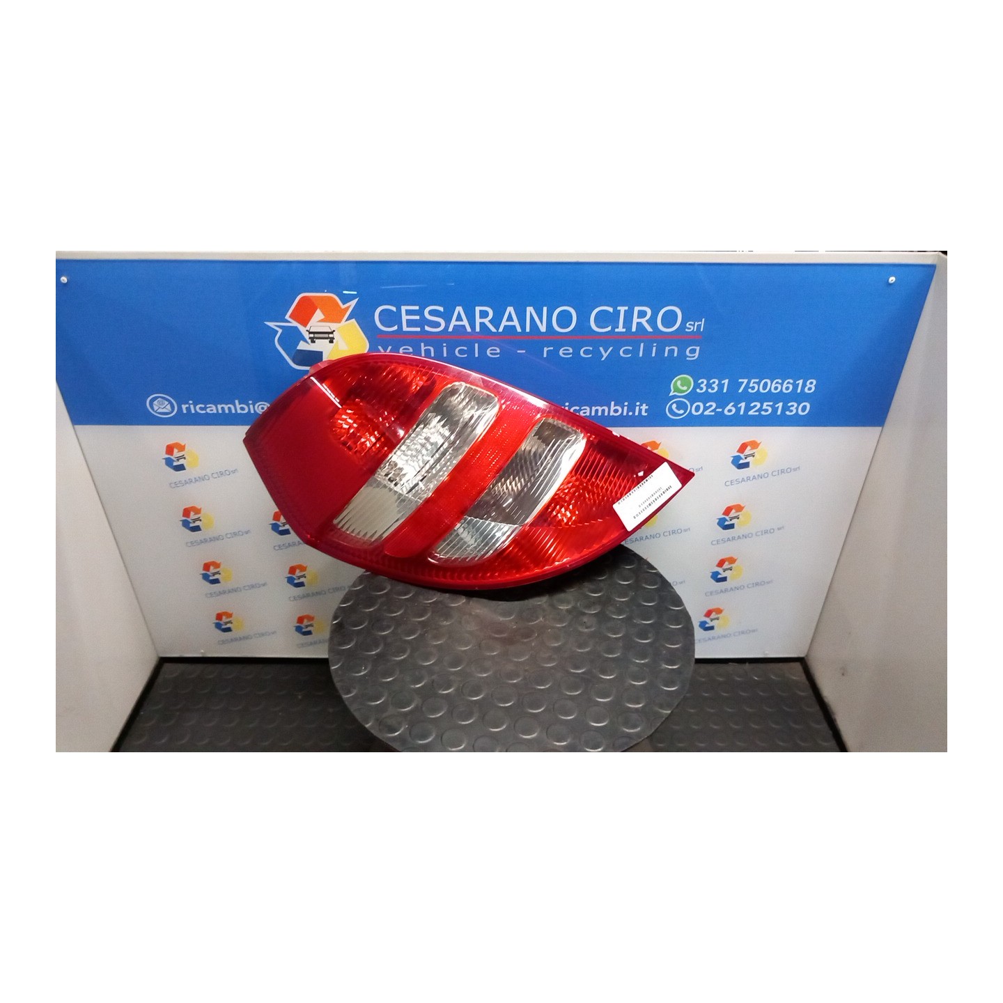 FANALE POST. P/AVANTGARDE SX. 030 MERCEDES-BENZ CLASSE A (W/C169) (07/04-04/13 266920 A1698202964