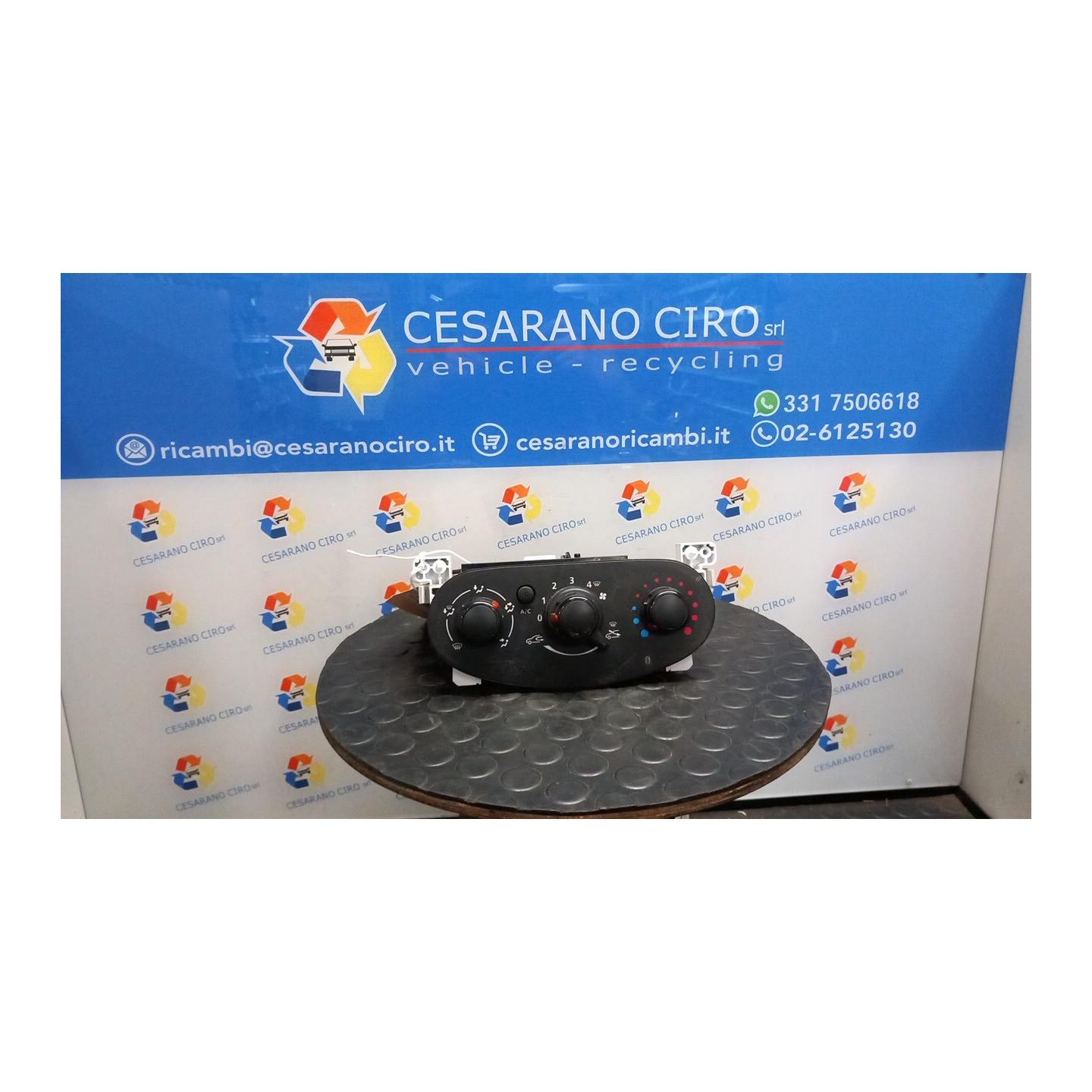 BLOCCO COMANDO CLIMATIZZAZIONE 039 DACIA DOKKER FURGONE (11/12-) K9KC6 275102784R