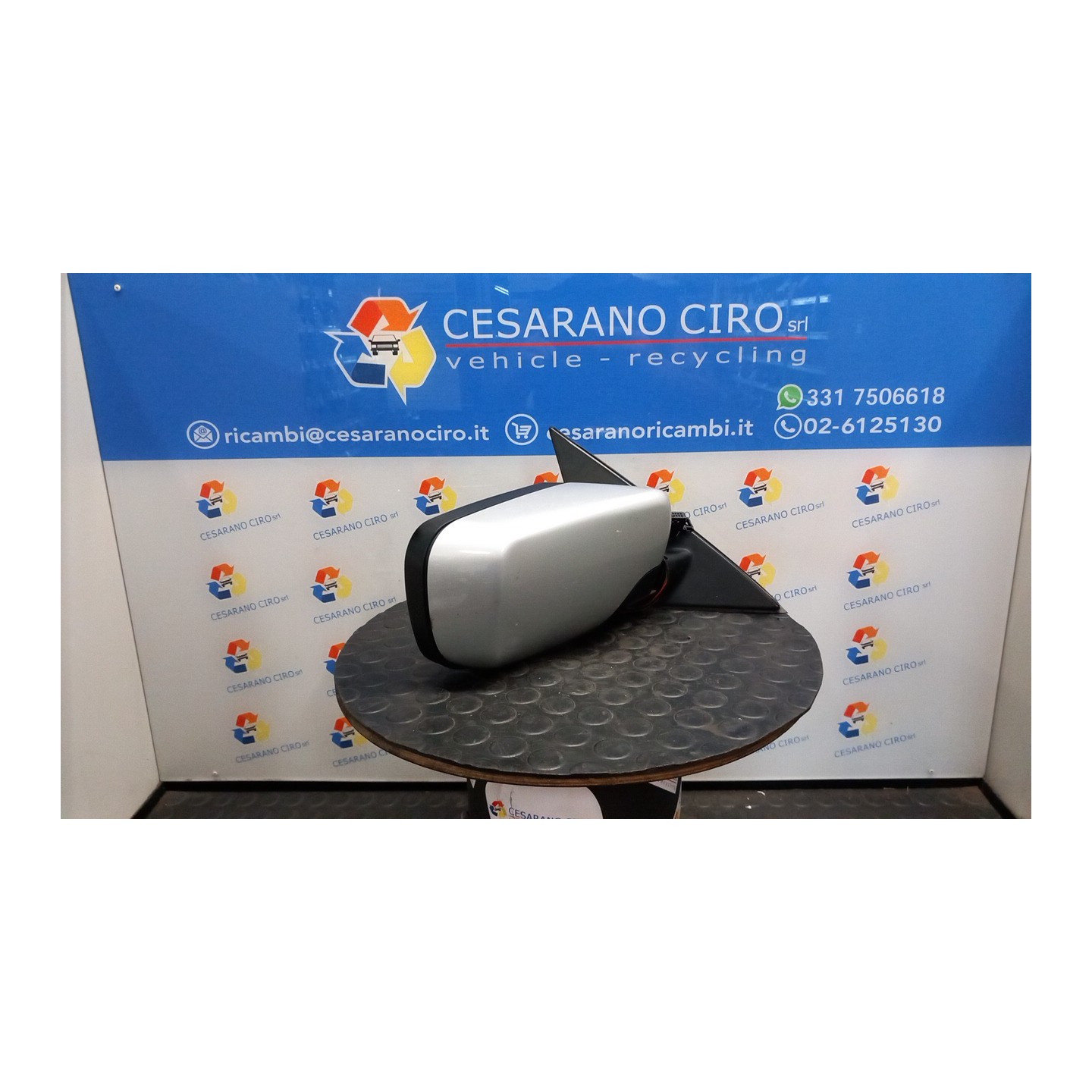 RETROVISORE EST. TERMICO REGOLAZ. ELETTR. DX. 047 BMW SERIE 5 (E39) (09/95-09/00) 306D1 51168184836