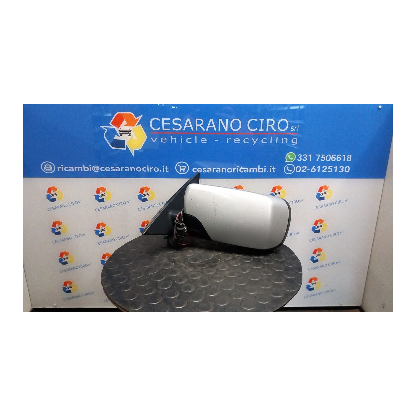 RETROVISORE EST. TERMICO REGOLAZ. ELETTR. SX. 048 BMW SERIE 5 (E39) (09/95-09/00) 306D1 51168184833