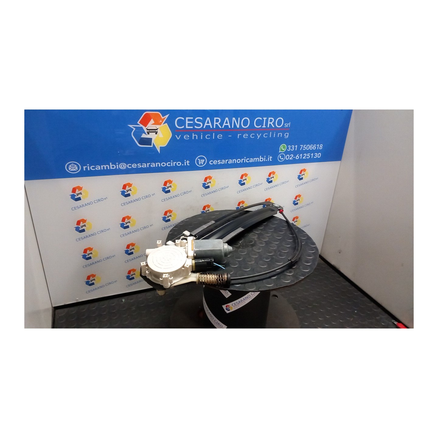 ALZACRISTALLO ELETTR. PORTA POST. DX. 053 BMW SERIE 5 (E39) (09/95-09/00) 306D1 51358159836