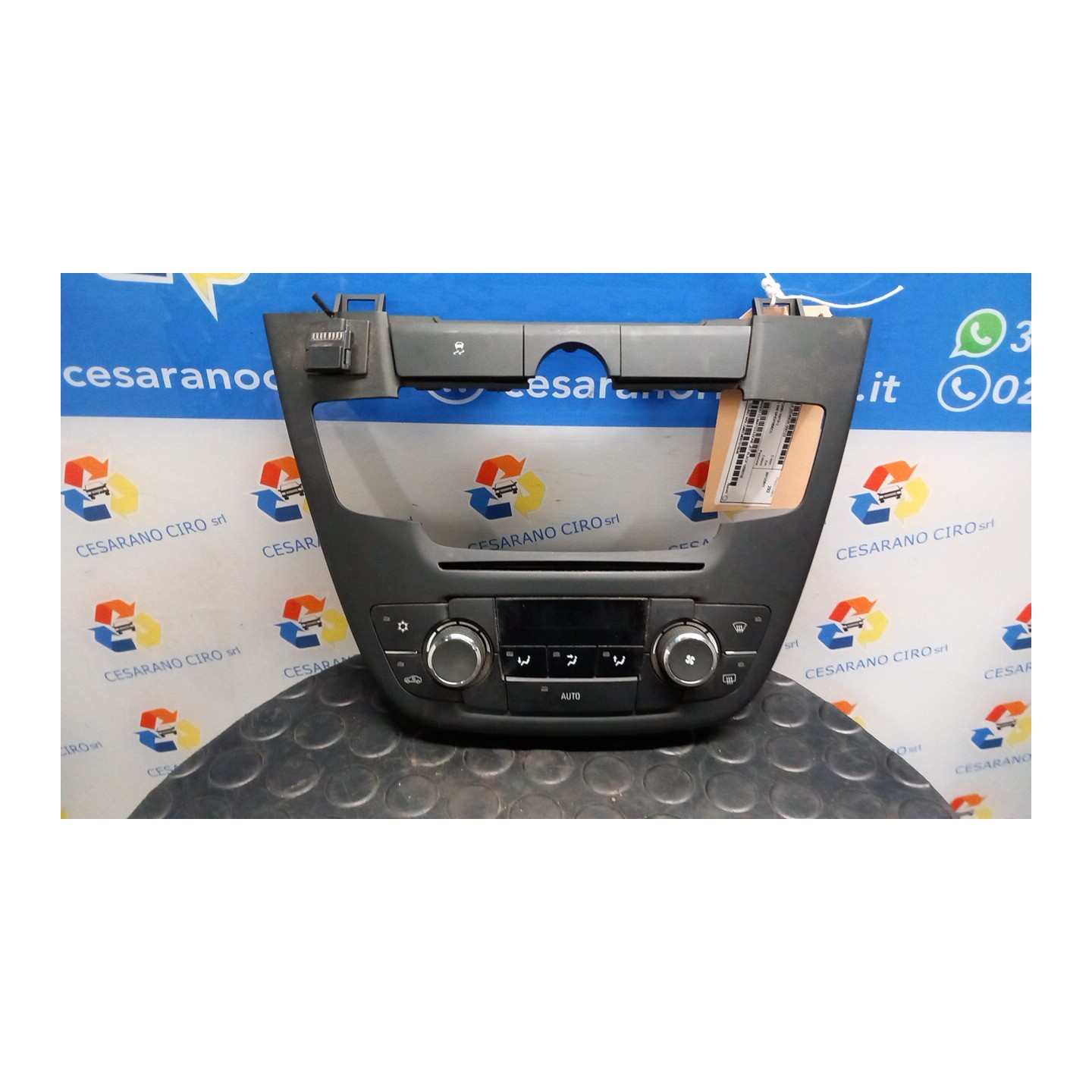 BLOCCO COMANDO CLIMATIZZAZIONE JET BLACK 123 OPEL INSIGNIA (G09) (12/08-10/13) A20DTH 13292732