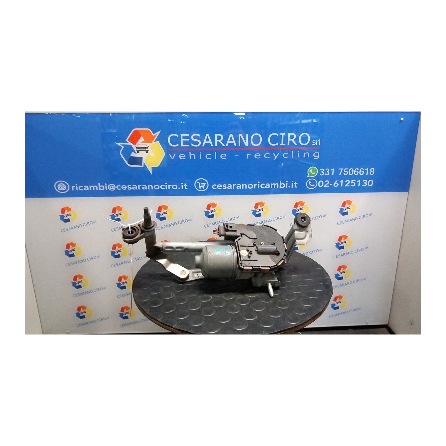 MECCANISMO TERGIPARABREZZA CON MOTORINO SX. 129 VOLKSWAGEN GOLF PLUS (5M) (01/05-04/09) BSE 5M0955023E