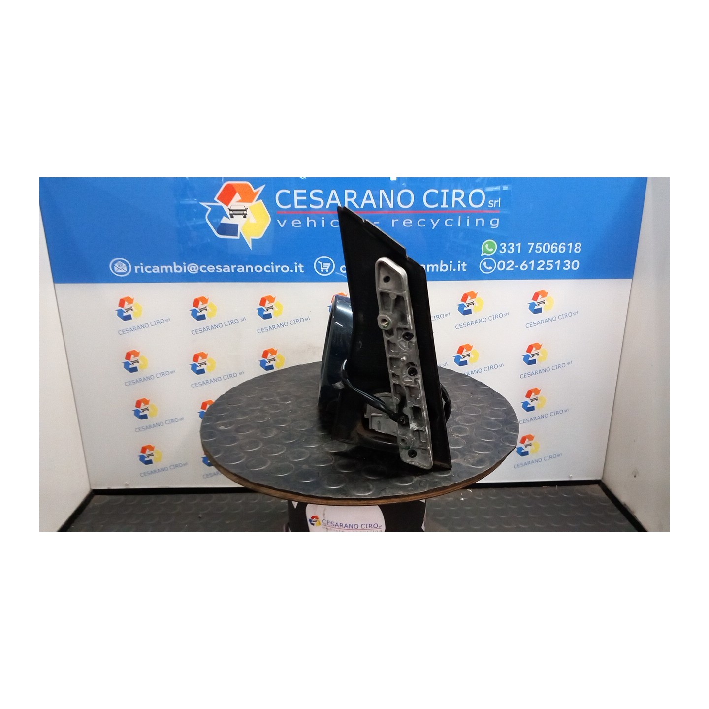 RETROVISORE EST. REGOLAZ. ELETTR. SX. 130 VOLKSWAGEN GOLF PLUS (5M) (01/05-04/09) BSE 5M1857507AS9B9