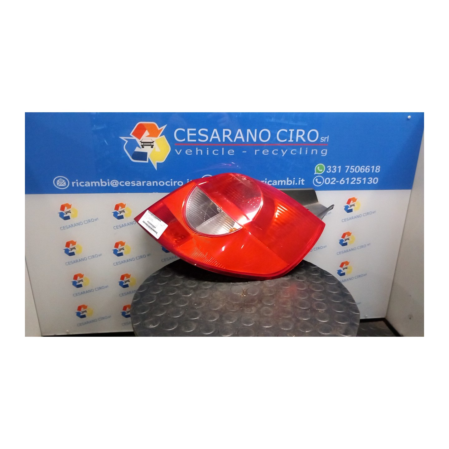 FANALE POST. DX. 133 RENAULT CLIO 3A SERIE (07/05-05/09) K9KT7 8200459960