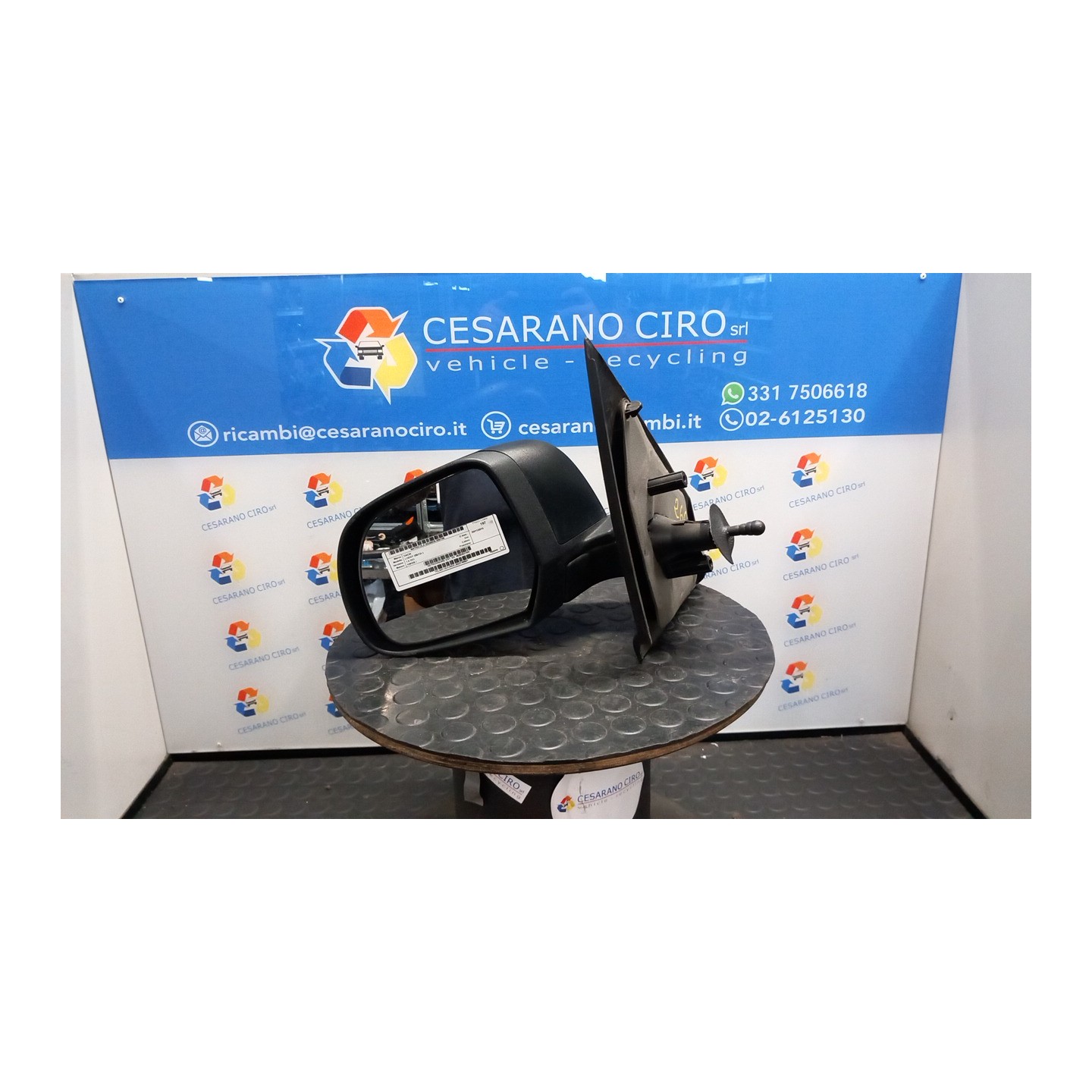 RETROVISORE EST. SX. 186 DACIA LODGY (05/12-) K9KE6 963026216R