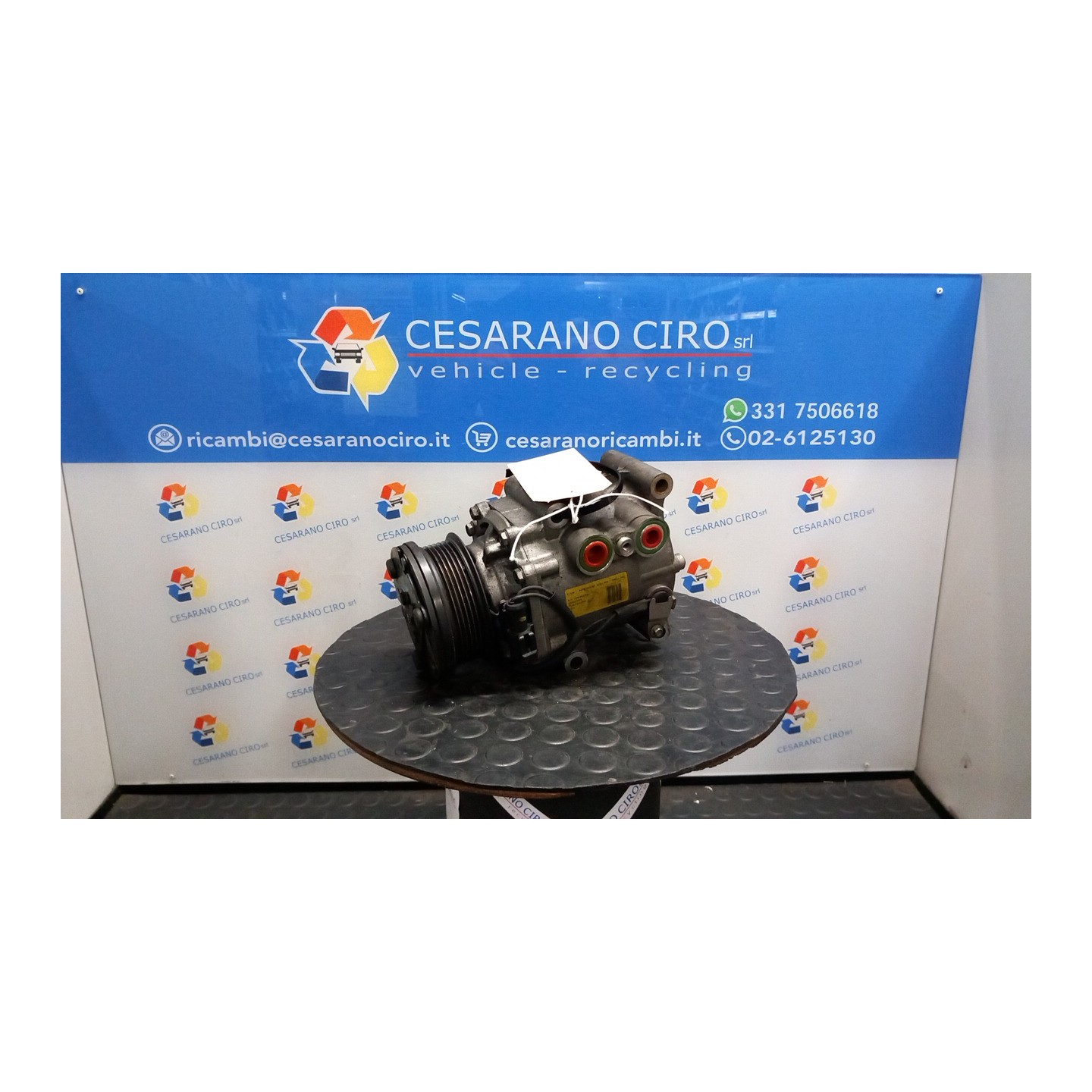 COMPRESSORE A/C 190 FORD FIESTA (CBK) (12/05-12/08) FUJA 1547513