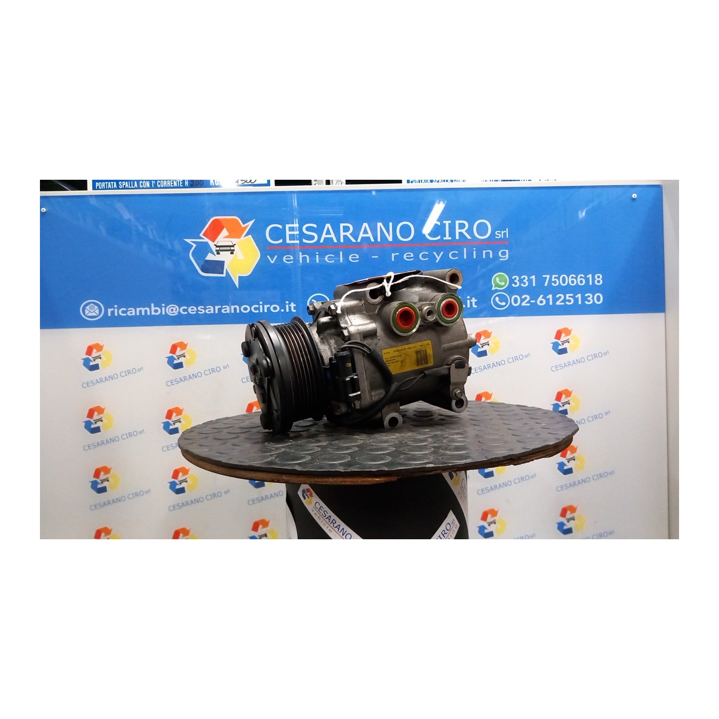 COMPRESSORE A/C 190 FORD FIESTA (CBK) (12/05-12/08) FUJA 1547513