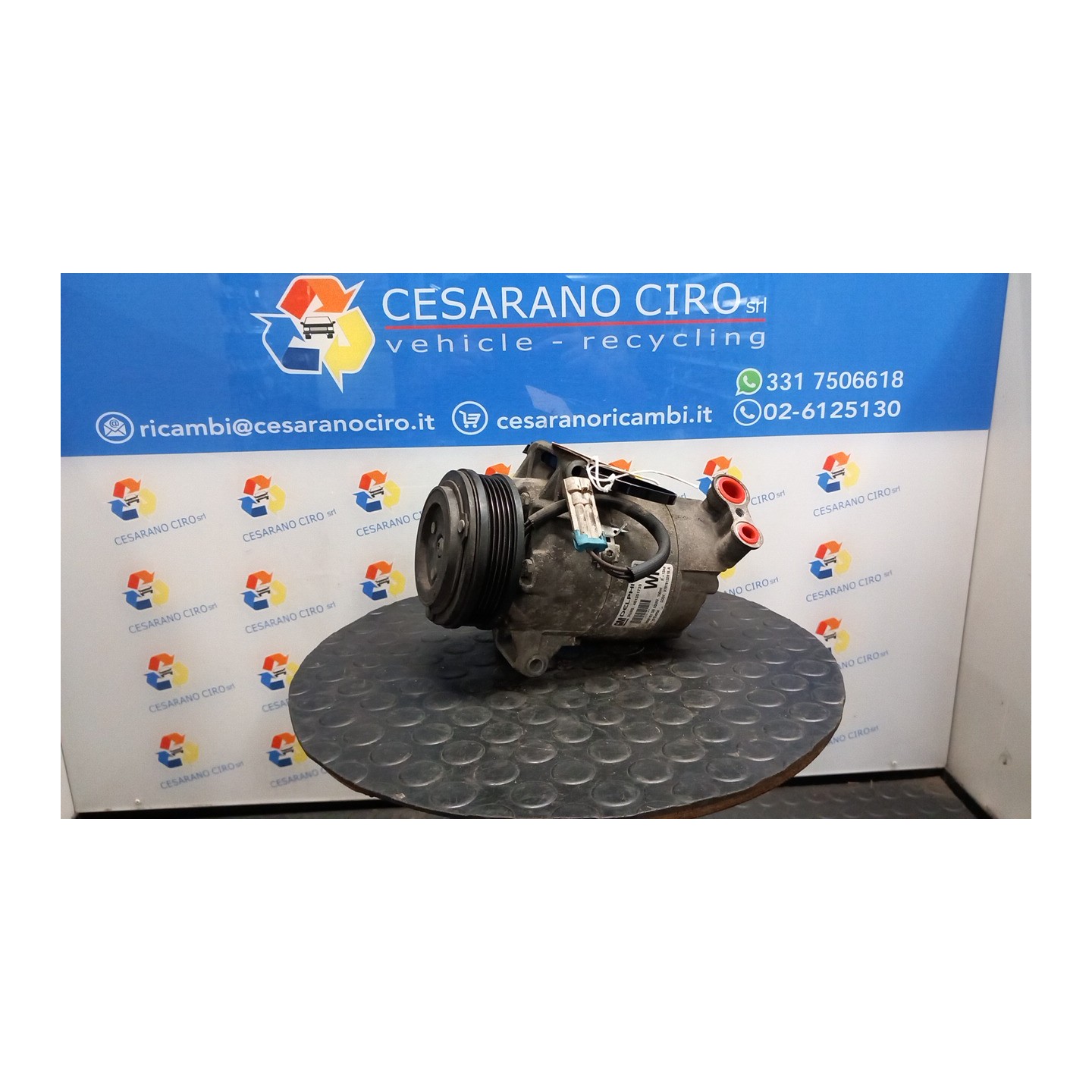 COMPRESSORE A/C 201 OPEL MERIVA (X03) (03/03-12/10) Z16XEP 93190814
