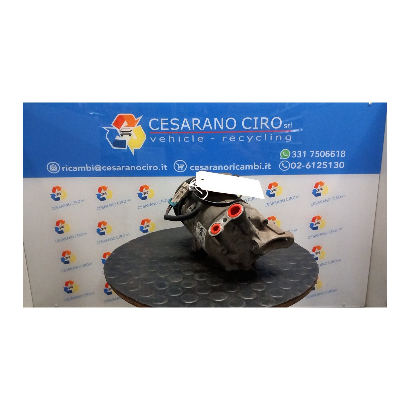 COMPRESSORE A/C 201 OPEL MERIVA (X03) (03/03-12/10) Z16XEP 93190814