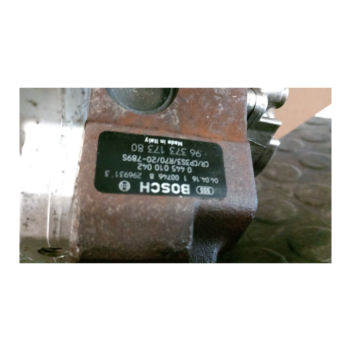 POMPA INIEZIONE 010 PEUGEOT 206 (09/98-06/09) 8HX 1920HT