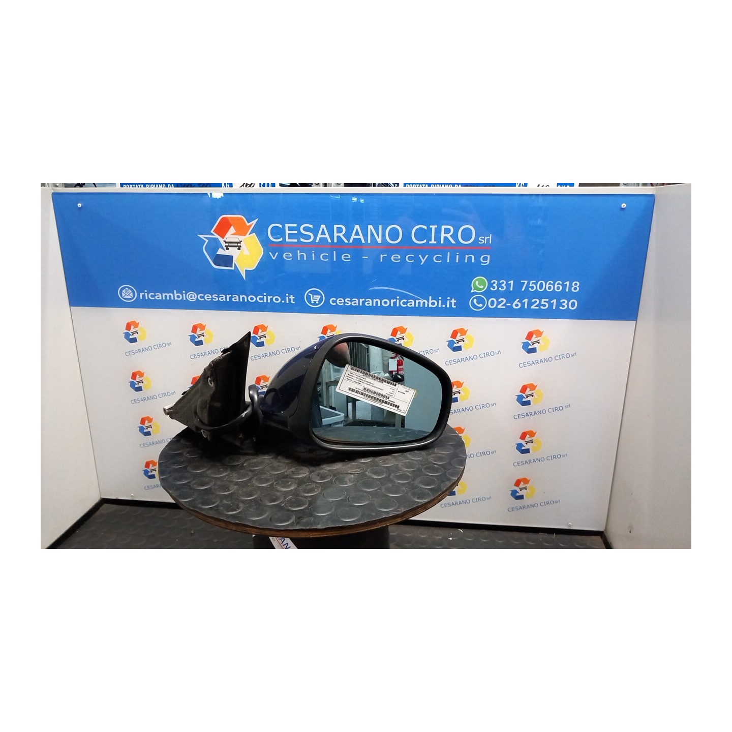 RETROVISORE EST. REGOLAZ. ELETTR. DX. 038 ALFA ROMEO 159 (X3/X9) (07/05-06/13) 939A2000 156080859