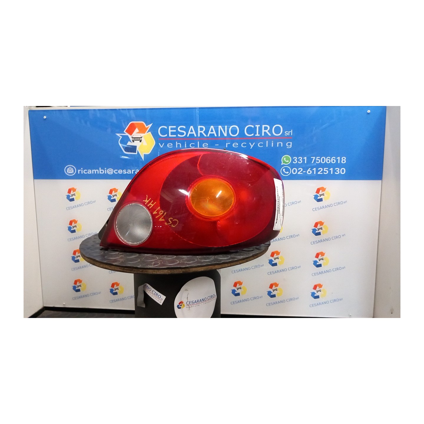 FANALE POST. DX. 049 CHEVROLET (DAEWOO) MATIZ (M100) (12/00-02/06) F8CV 96563515