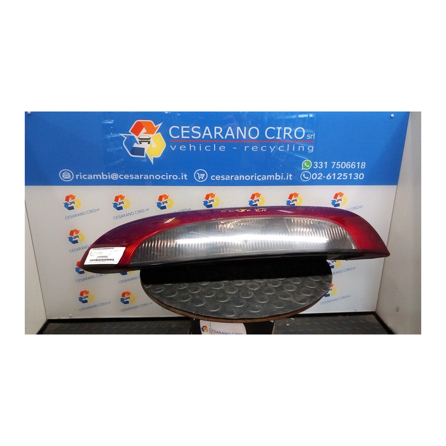 FANALE POST. ROSSO SX. 069 OPEL CORSA (X01) (10/00-06/06) Z13DT 9196363