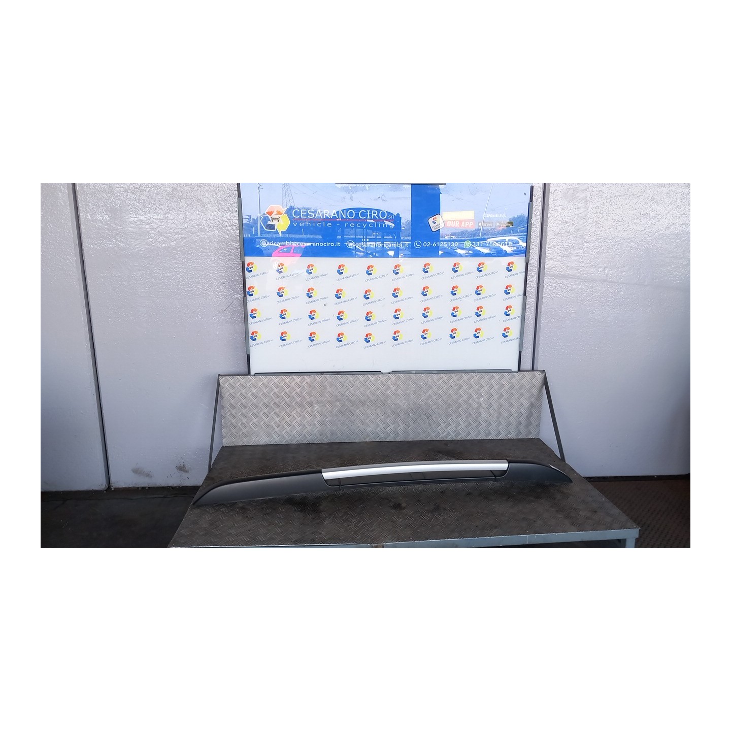 MANCORRENTE TETTO SX 006 DACIA DUSTER (03/10-12/13) K4MA6 NB1429148003006SX