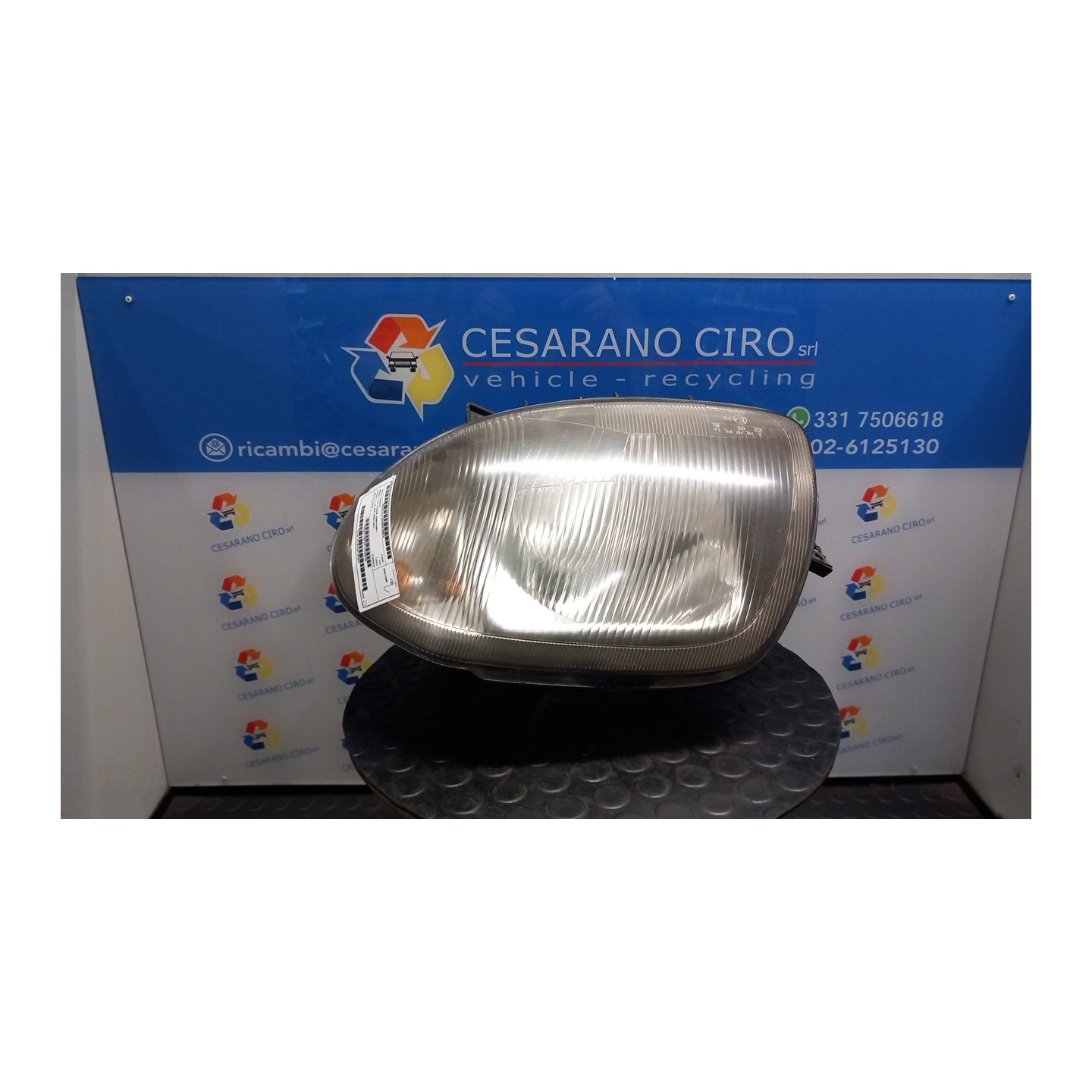 PROIETTORE SX. 016 RENAULT CLIO 1A SERIE (04/96-03/98) D7FA7 7701042150