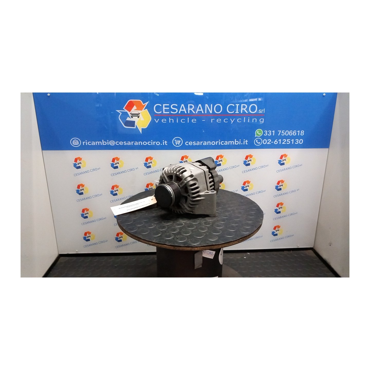 ALTERNATORE VALEO 100AMP 020 OPEL CORSA (X01) (10/00-06/06) Z13DT 13117279