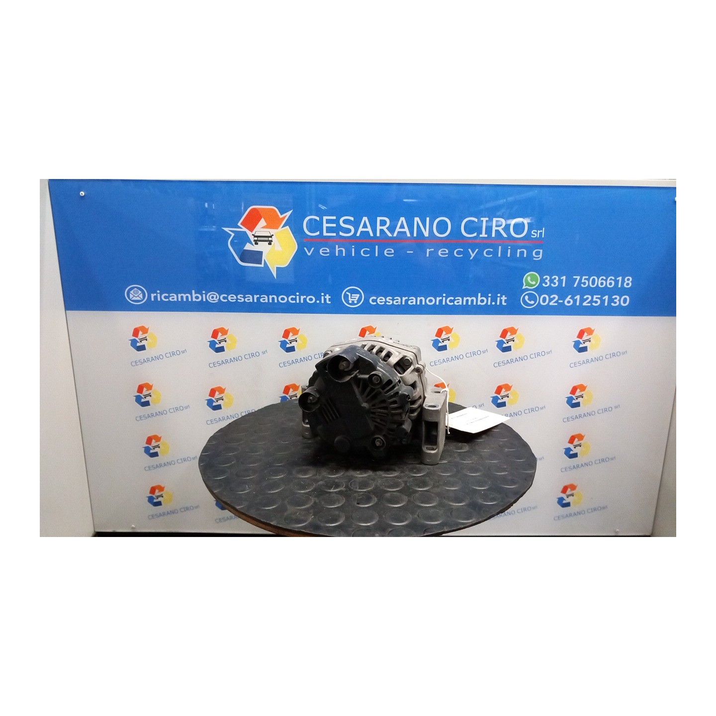 ALTERNATORE VALEO 100AMP 020 OPEL CORSA (X01) (10/00-06/06) Z13DT 13117279