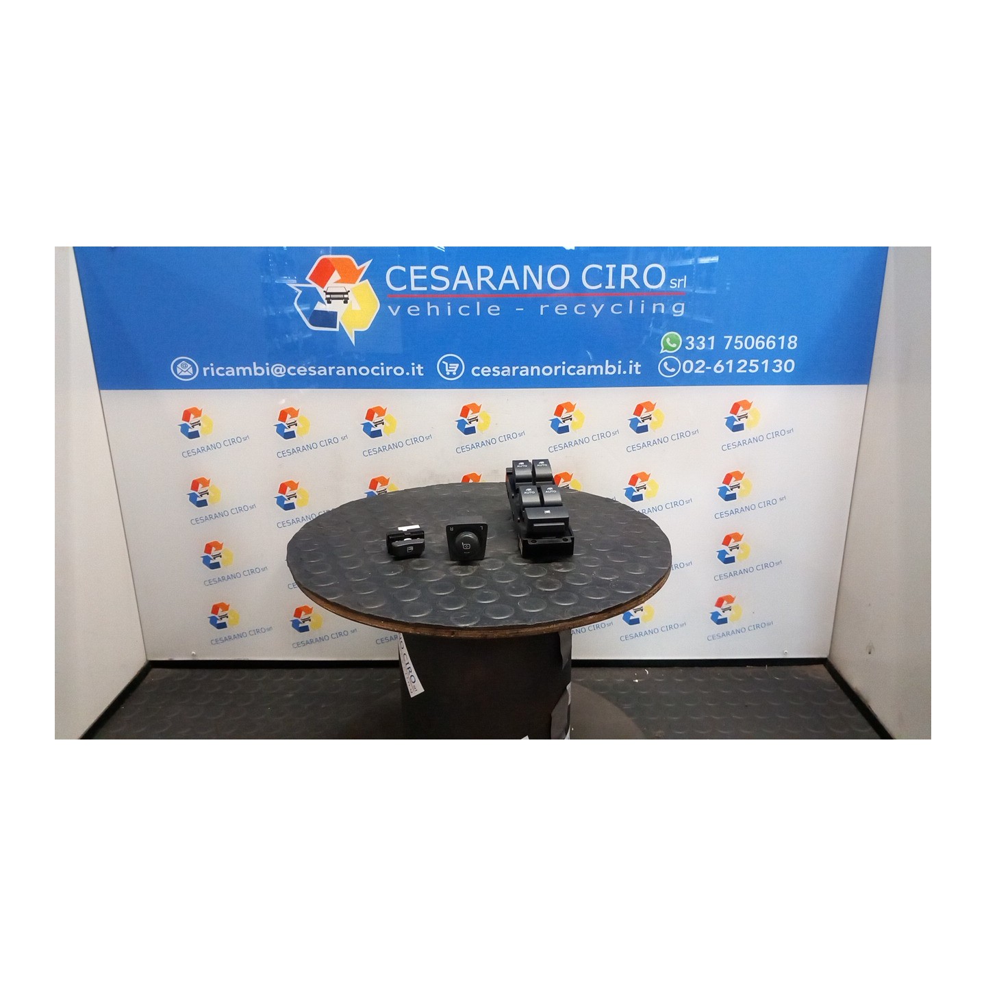 BLOCCO COMANDI ALZACRISTALLI E RETROVISORI EST. 029 OPEL ANTARA (L07) (02/07-07/11) Z24SED 96628730