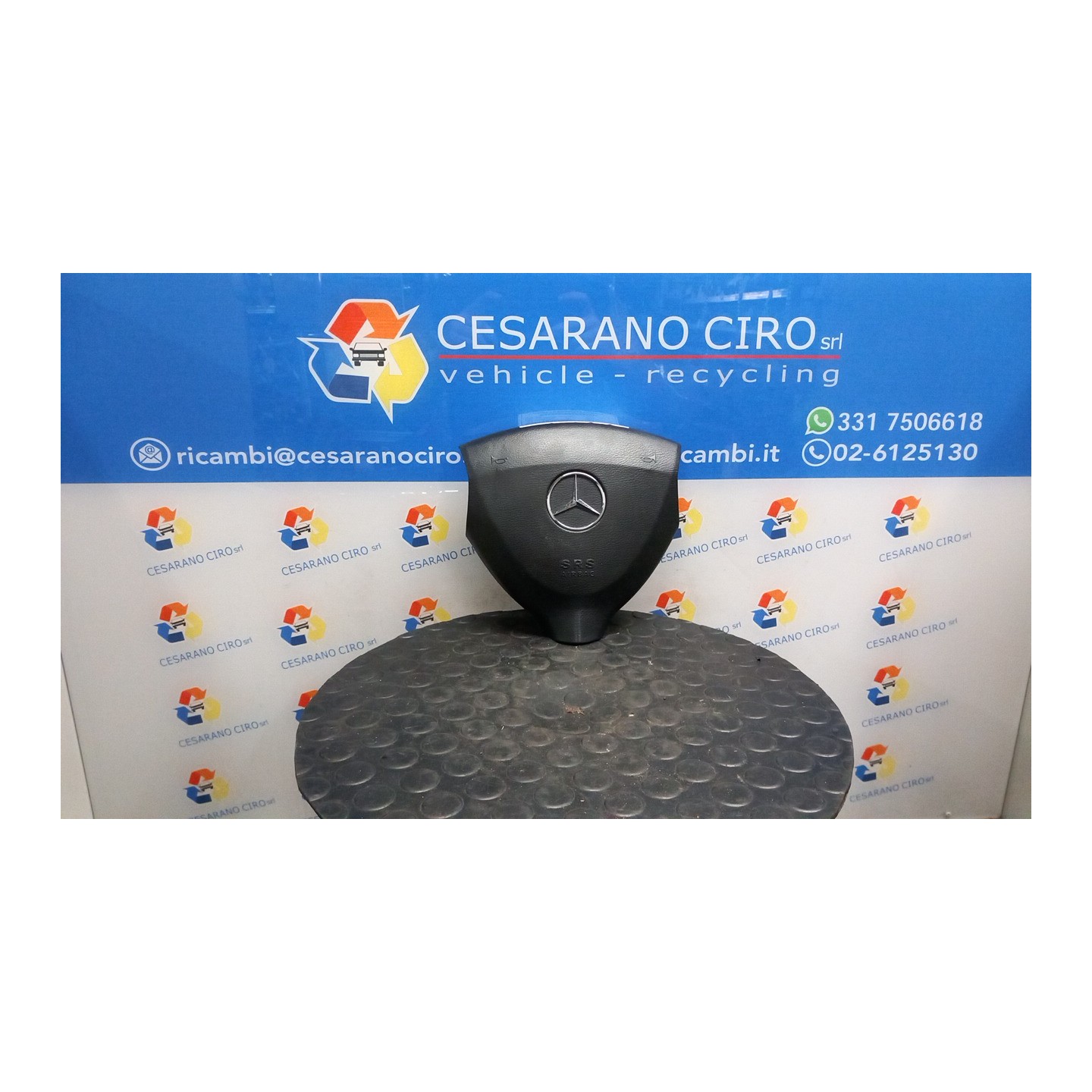 DISPOSITIVO AIRBAG LATO GUIDA 037 MERCEDES-BENZ CLASSE A (W/C169) (07/04-04/13 266920 A16986001029116