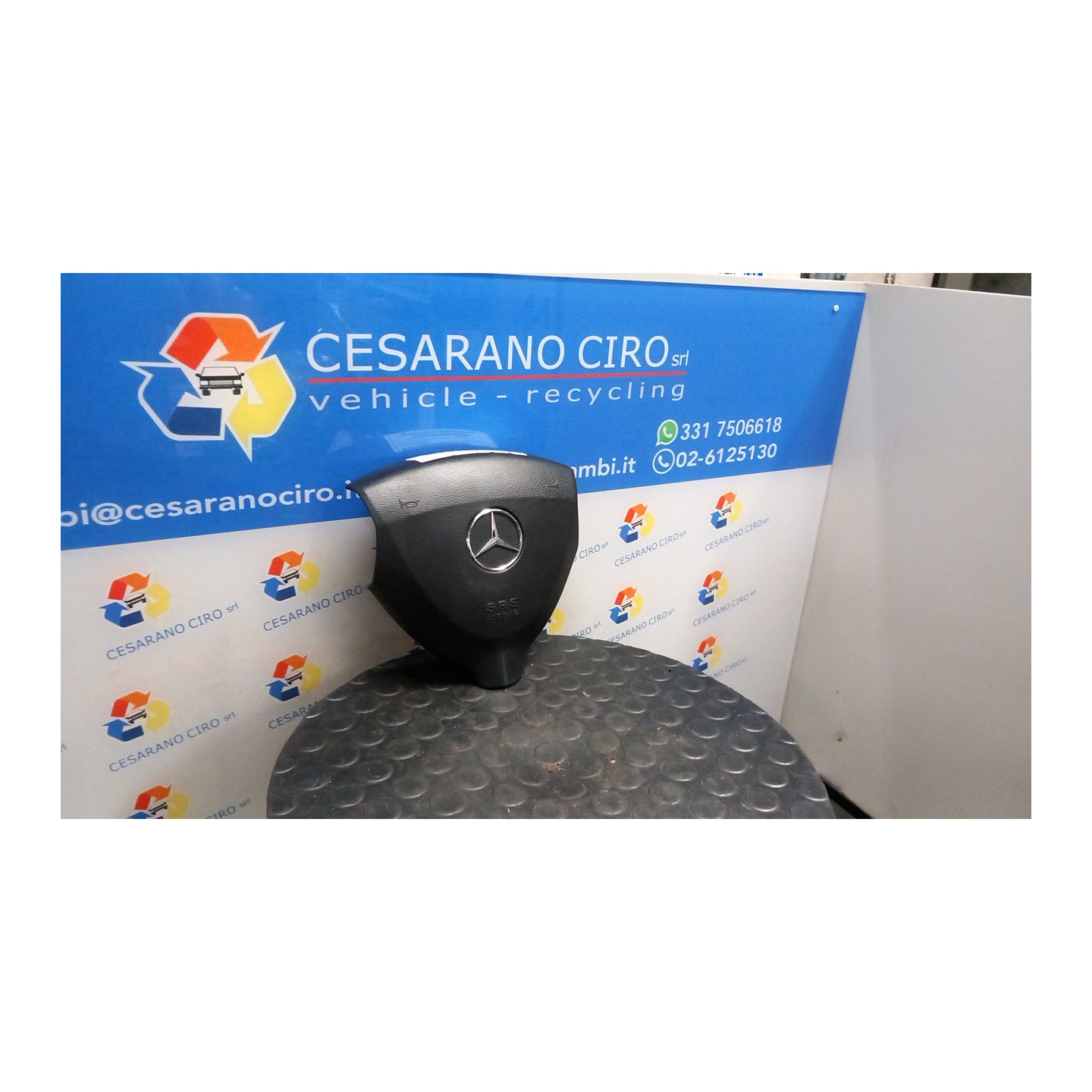 DISPOSITIVO AIRBAG LATO GUIDA 037 MERCEDES-BENZ CLASSE A (W/C169) (07/04-04/13 266920 A16986001029116