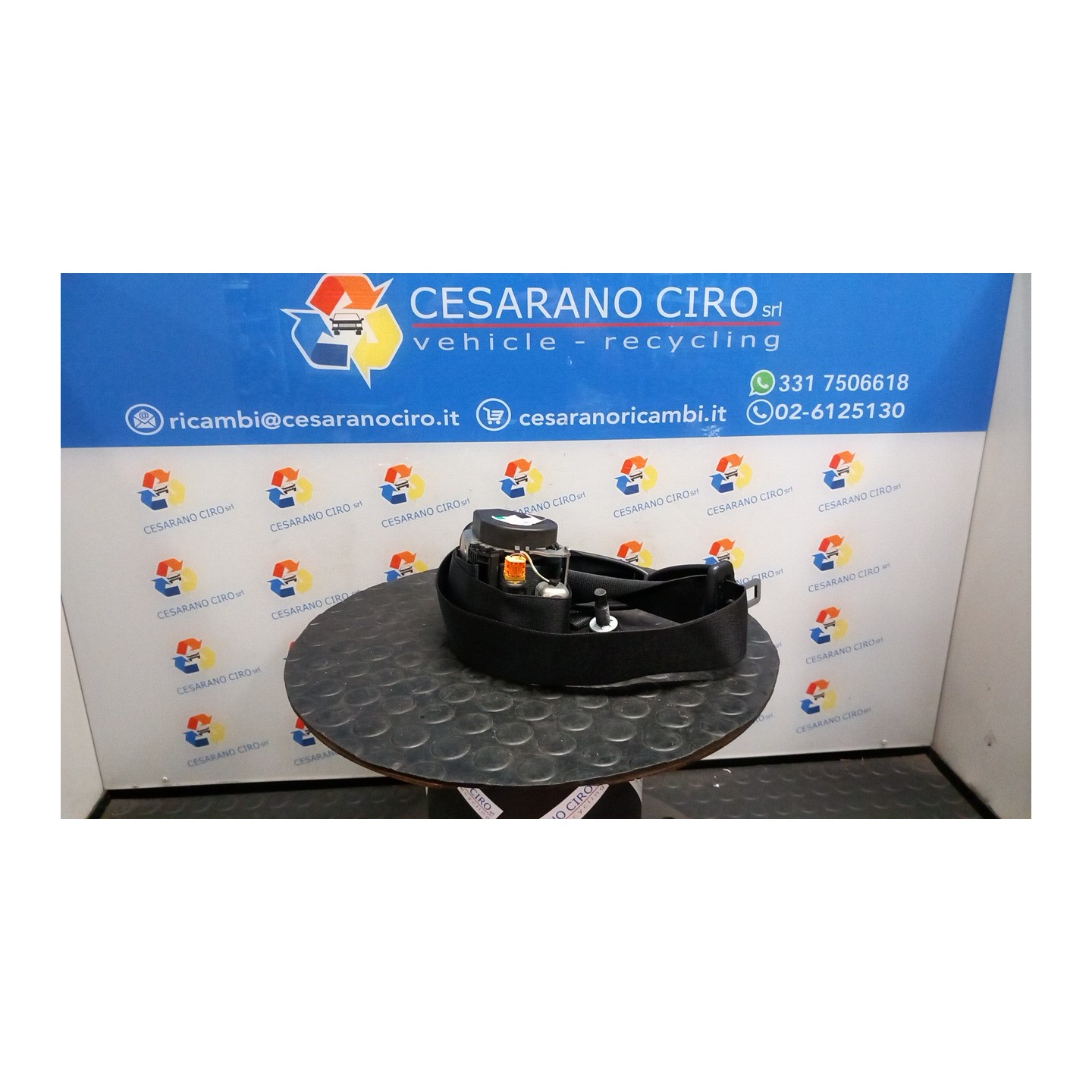 CINTURA DI SICUREZZA ANT. DX. 043 MERCEDES-BENZ CLASSE A (W/C169) (07/04-04/13 266920 A1698607085