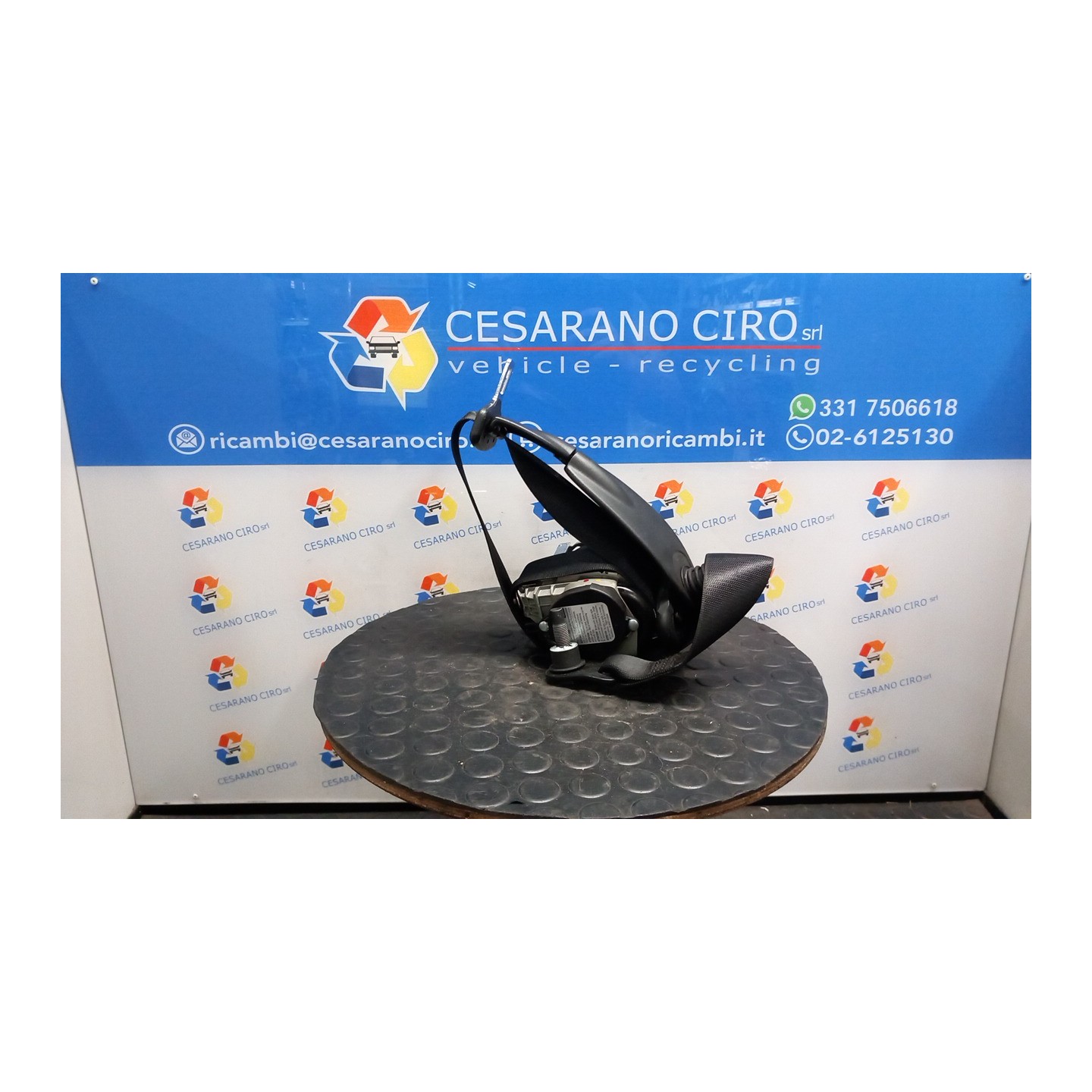 CINTURA DI SICUREZZA ANT. DX. 043 MERCEDES-BENZ CLASSE A (W/C169) (07/04-04/13 266920 A1698607085