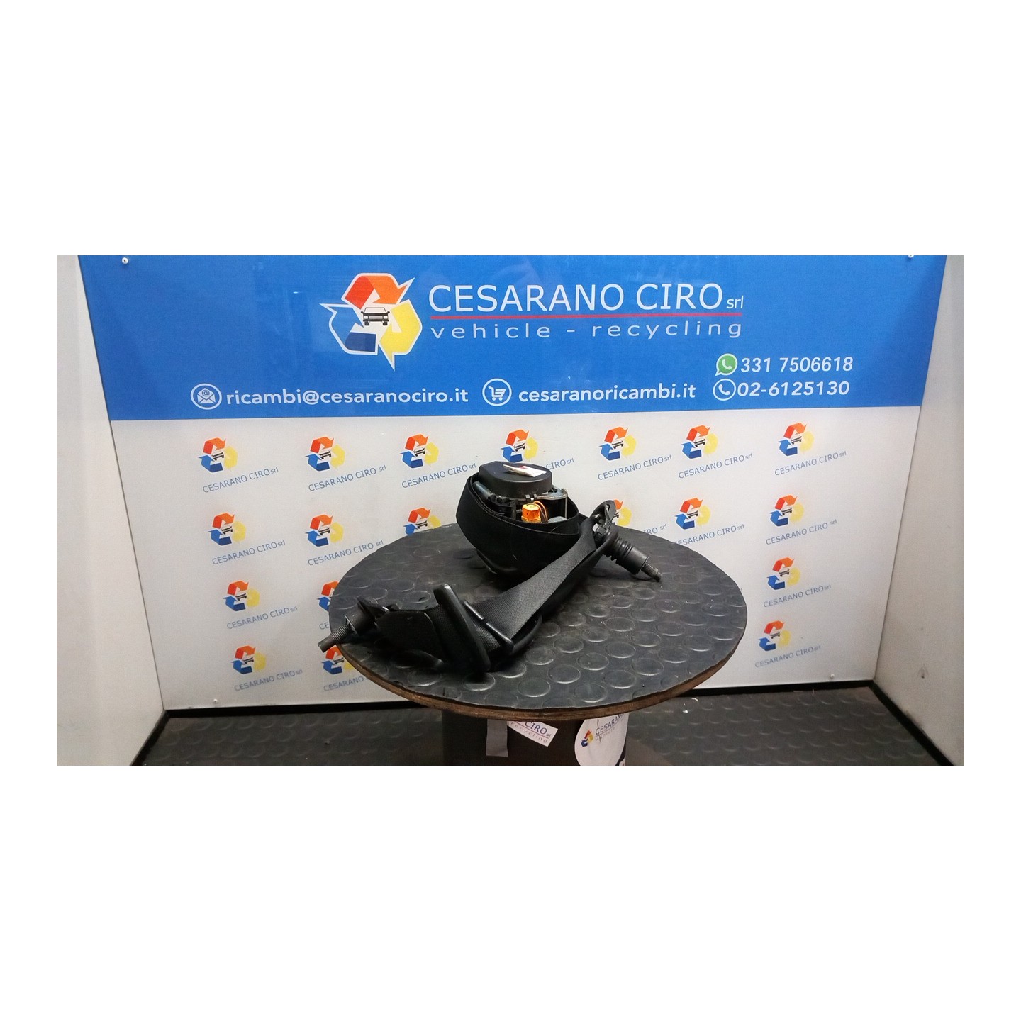CINTURA DI SICUREZZA ANT. SX. 044 MERCEDES-BENZ CLASSE A (W/C169) (07/04-04/13 266920 A1698606985