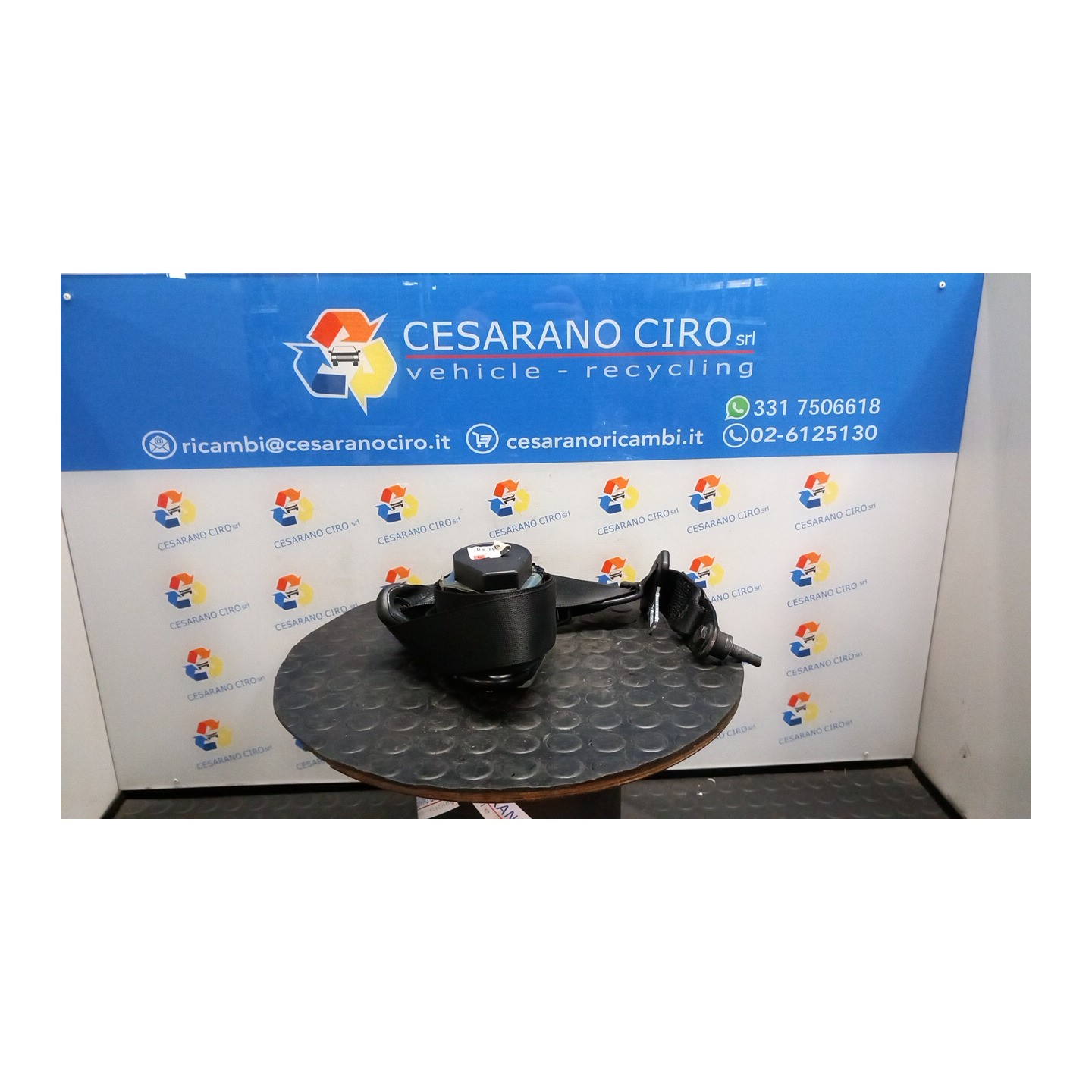 CINTURA DI SICUREZZA ANT. SX. 044 MERCEDES-BENZ CLASSE A (W/C169) (07/04-04/13 266920 A1698606985