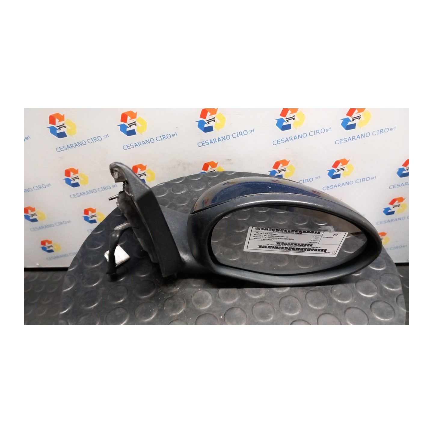 RETROVISORE EST. REGOLAZ. ELETTR. DX. 048 ALFA ROMEO 147 (W8) (10/04-07/11) 937A3000 156079410