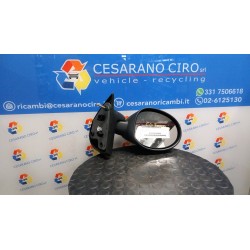 RETROVISORE EST. REGOLAZ. ELETTR. -09/00 C/MODANATURA CALOTTA DX. 055 RENAULT TWINGO 1A SERIE (08/98-09/07) D7FF7 8200039875