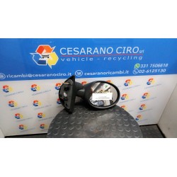 RETROVISORE EST. REGOLAZ. ELETTR. -09/00 C/MODANATURA CALOTTA DX. 055 RENAULT TWINGO 1A SERIE (08/98-09/07) D7FF7 8200039875