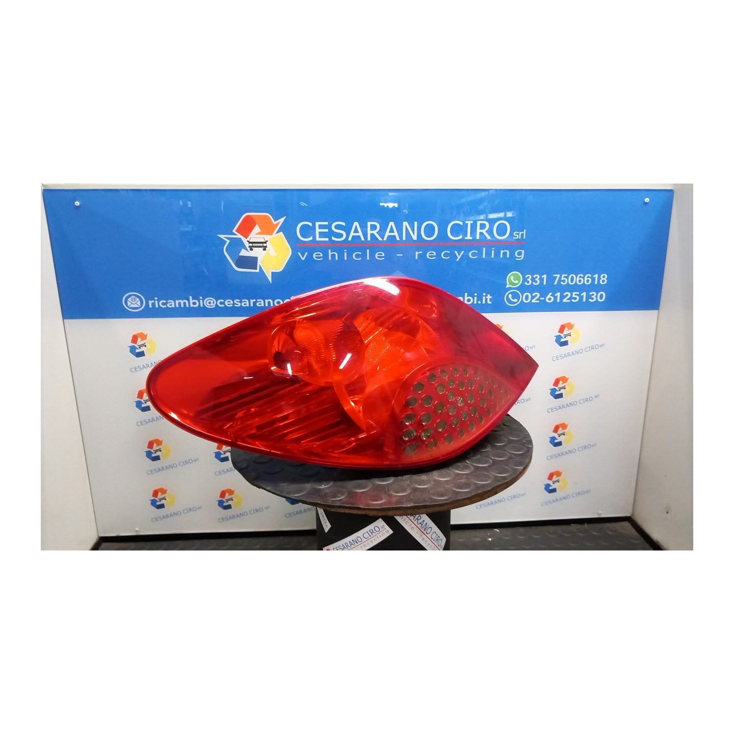 FANALE POST. SX. 066 PEUGEOT 207 (04/06-06/09) 8HZ 6350Y7