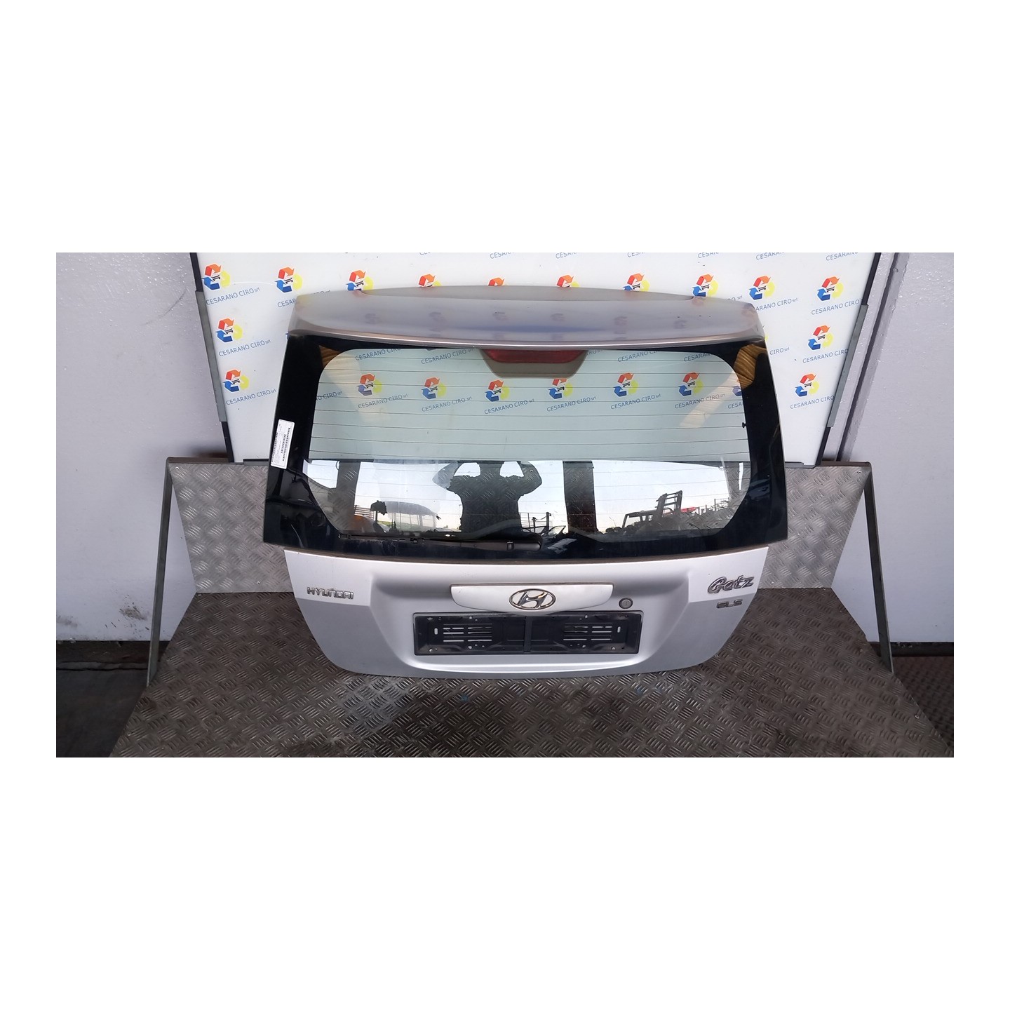 PORTELLO POST. C/SPOILER 104 HYUNDAI GETZ (07/02-12/09) D3EA 737001C060
