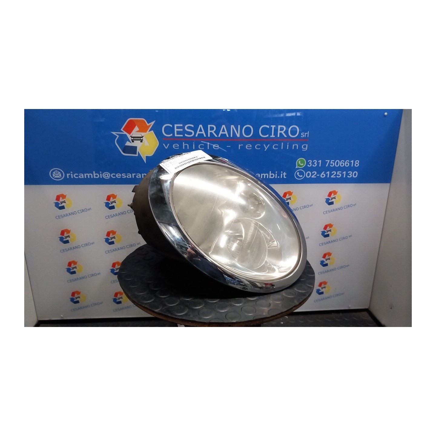 PROIETTORE SX. 105 MINI MINI (R50/R53) (07/01-07/06) W10B16A 63126911703