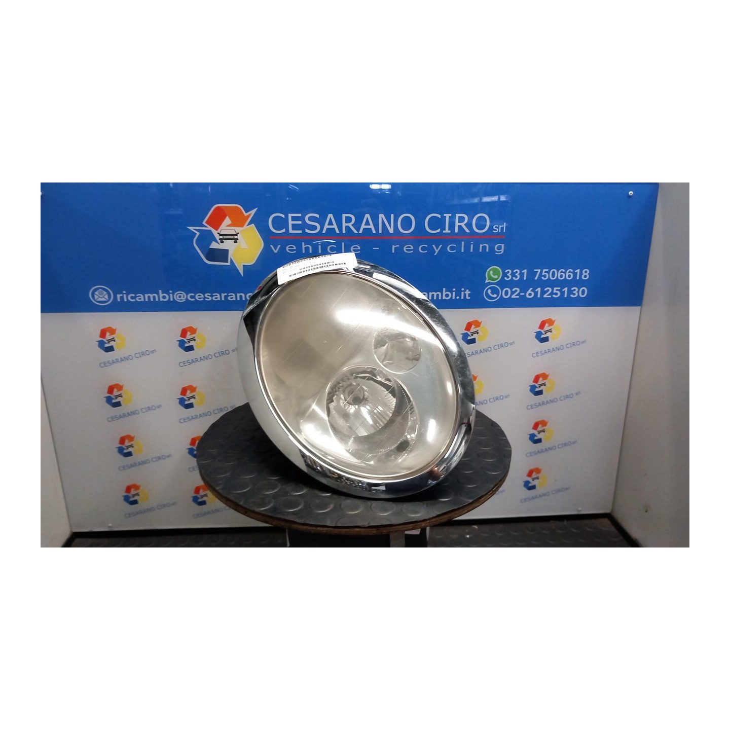 PROIETTORE SX. 105 MINI MINI (R50/R53) (07/01-07/06) W10B16A 63126911703