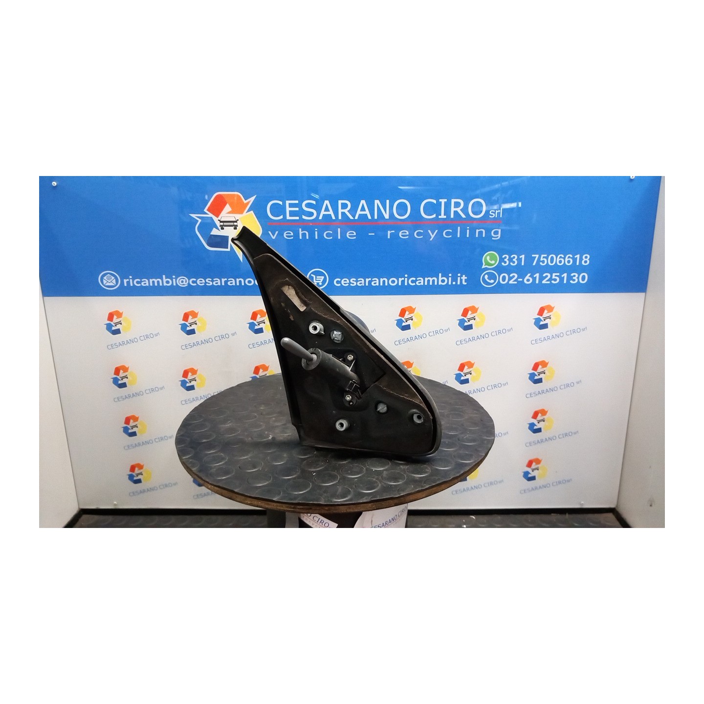 RETROVISORE EST. REGOLAZ. MANUALE SX. 121 RENAULT CLIO 2A SERIE (04/98-04/01) D7FD7 7700415325