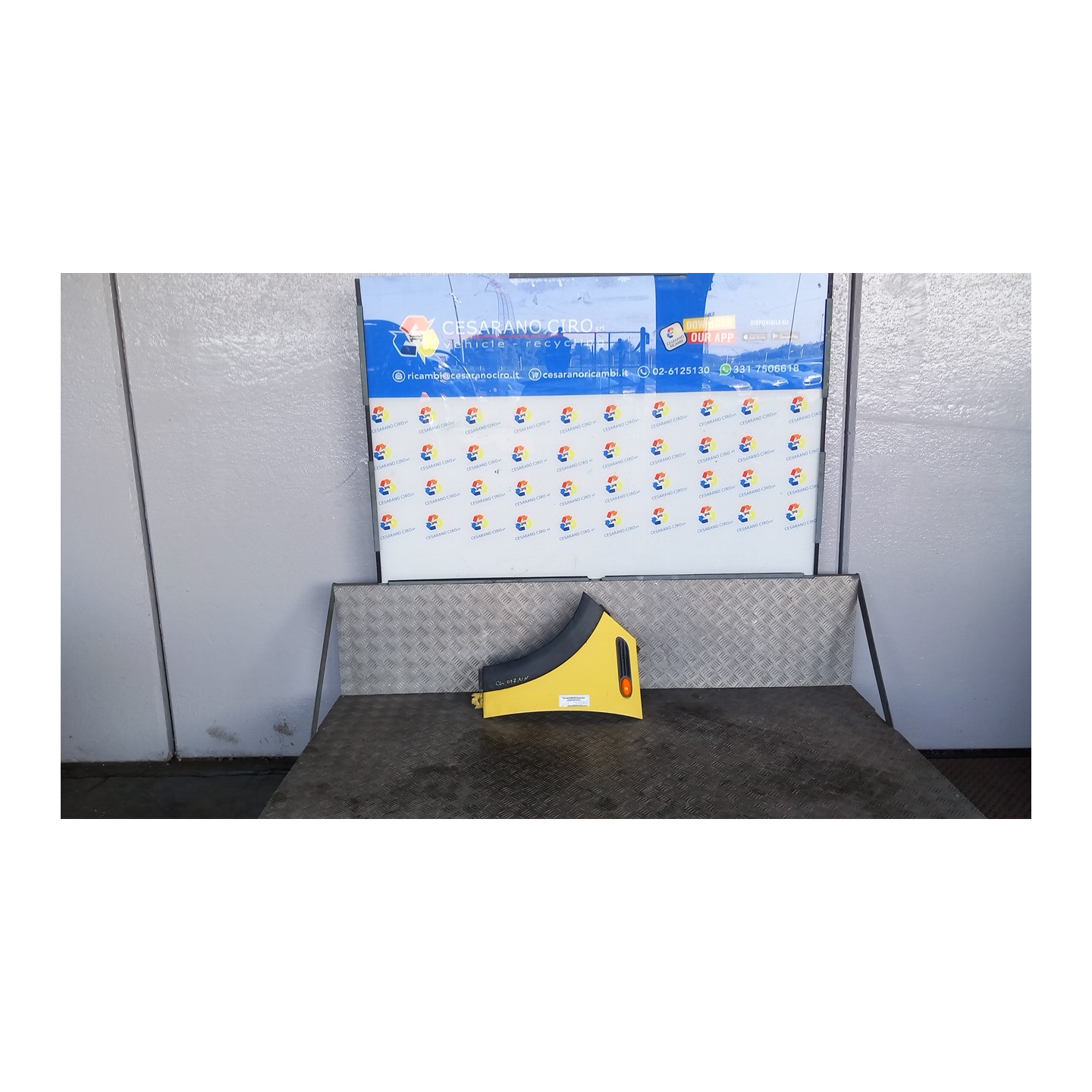 PARAFANGO ANT. SX. 164 MINI MINI (R50/R53) (07/01-07/06) W10B16A 41217037437