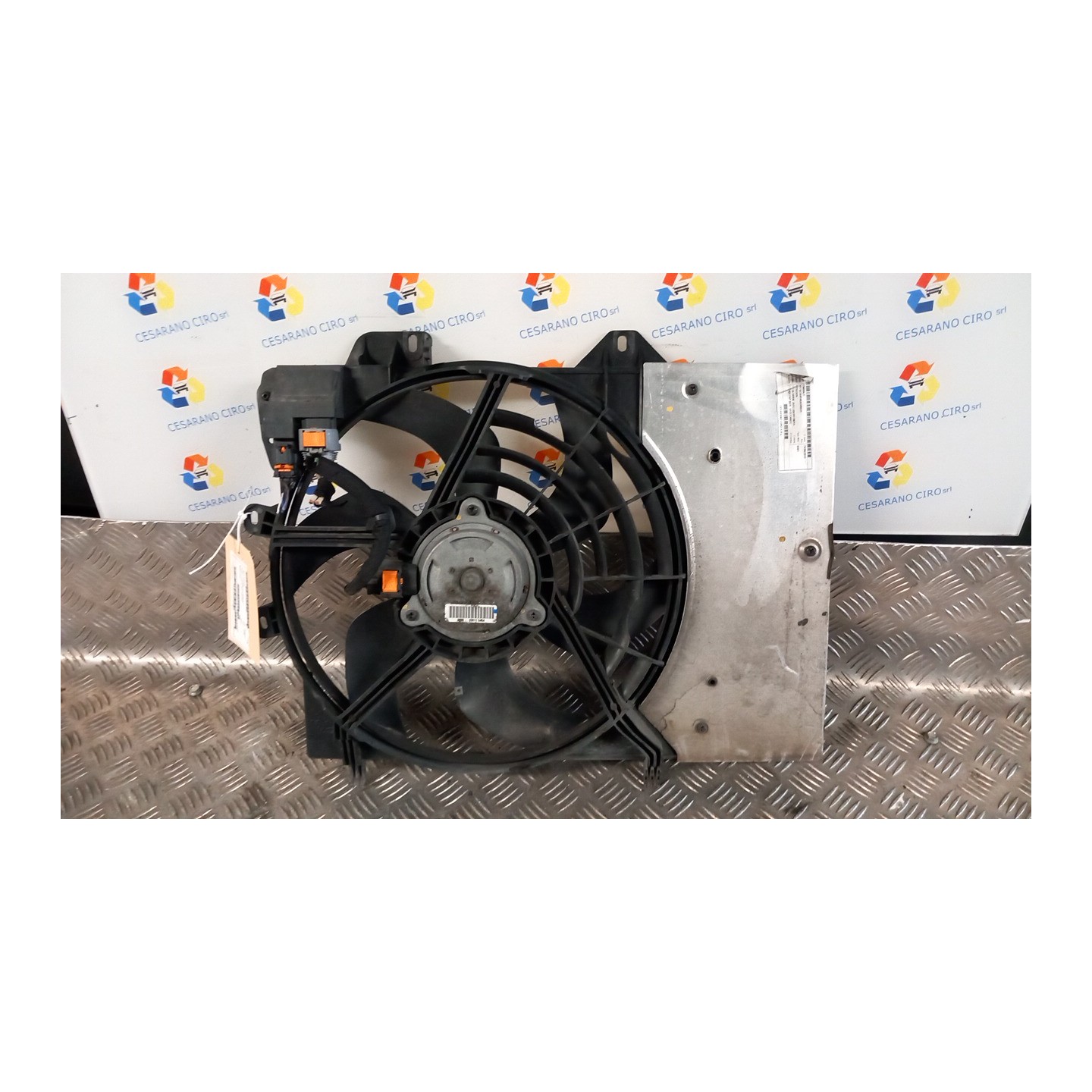 ELETTROVENTOLA CON SUPPORTO 2 VELOCIT? 100W AERO 057 CITROEN C3 2A SERIE (A51) (09/09-06/13 8H01 9675280980