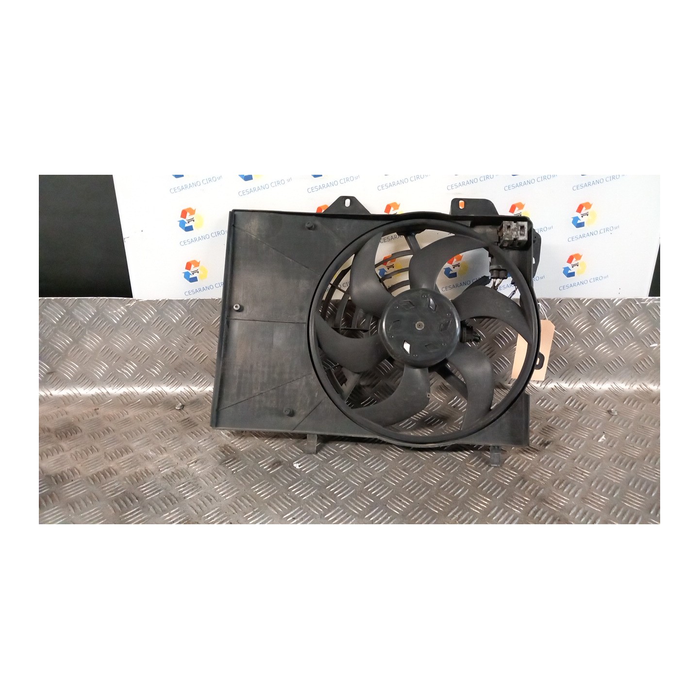 ELETTROVENTOLA CON SUPPORTO 2 VELOCIT? 100W AERO 057 CITROEN C3 2A SERIE (A51) (09/09-06/13 8H01 9675280980