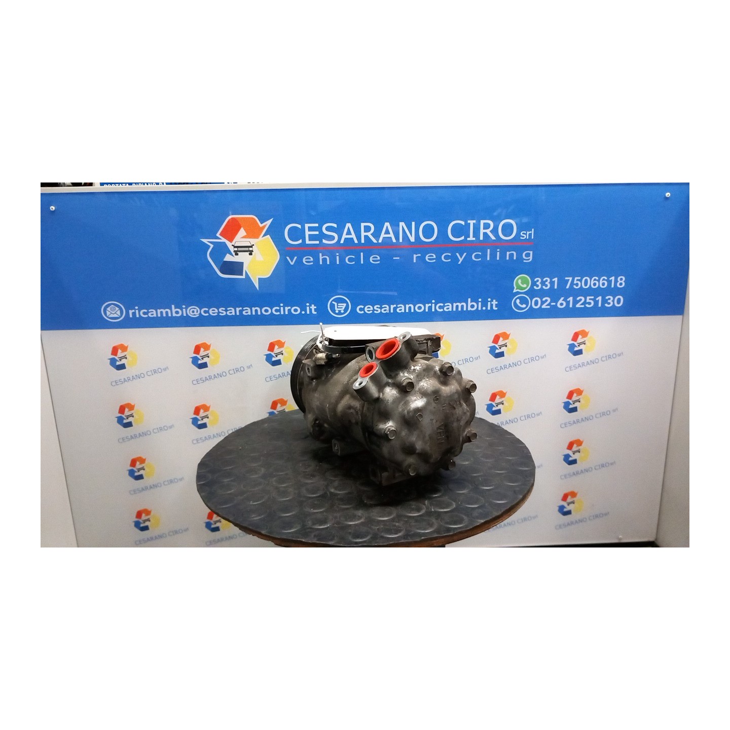 COMPRESSORE A/C 013 DACIA LOGAN (11/05-10/08) K9K87 6001549991