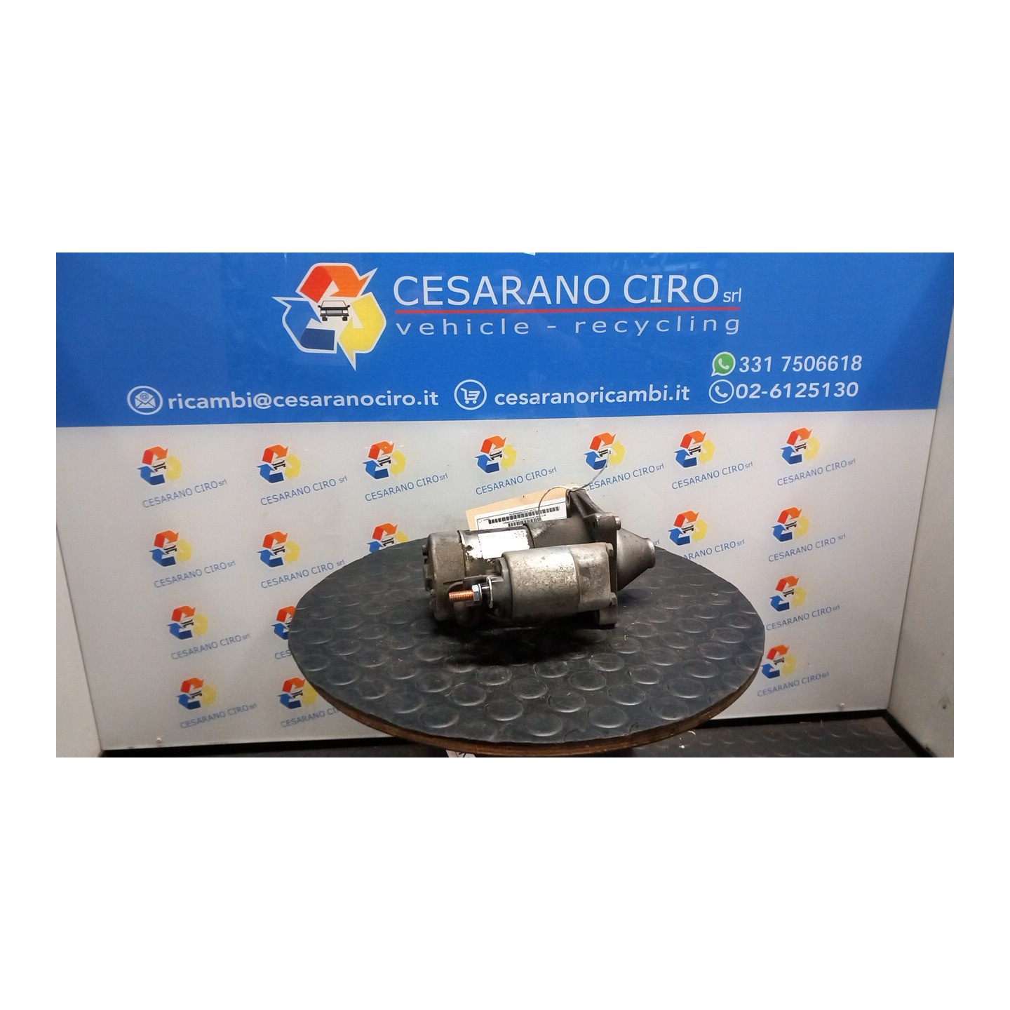 MOTORINO AVVIAMENTO HITACHI 018 FIAT 500 (3P) (07/07-01/15) 169A4000 51890631
