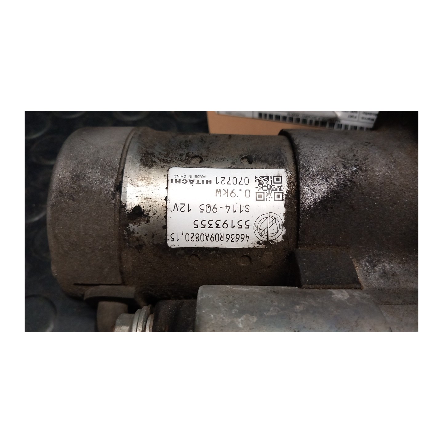 MOTORINO AVVIAMENTO HITACHI 018 FIAT 500 (3P) (07/07-01/15) 169A4000 51890631
